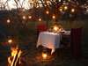 Thanda Private Game Reserve - bush dinner